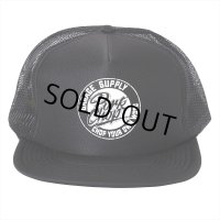 PORKCHOP/STENCIL CS MESH CAP（BLACK）［メッシュキャップ-23秋冬］