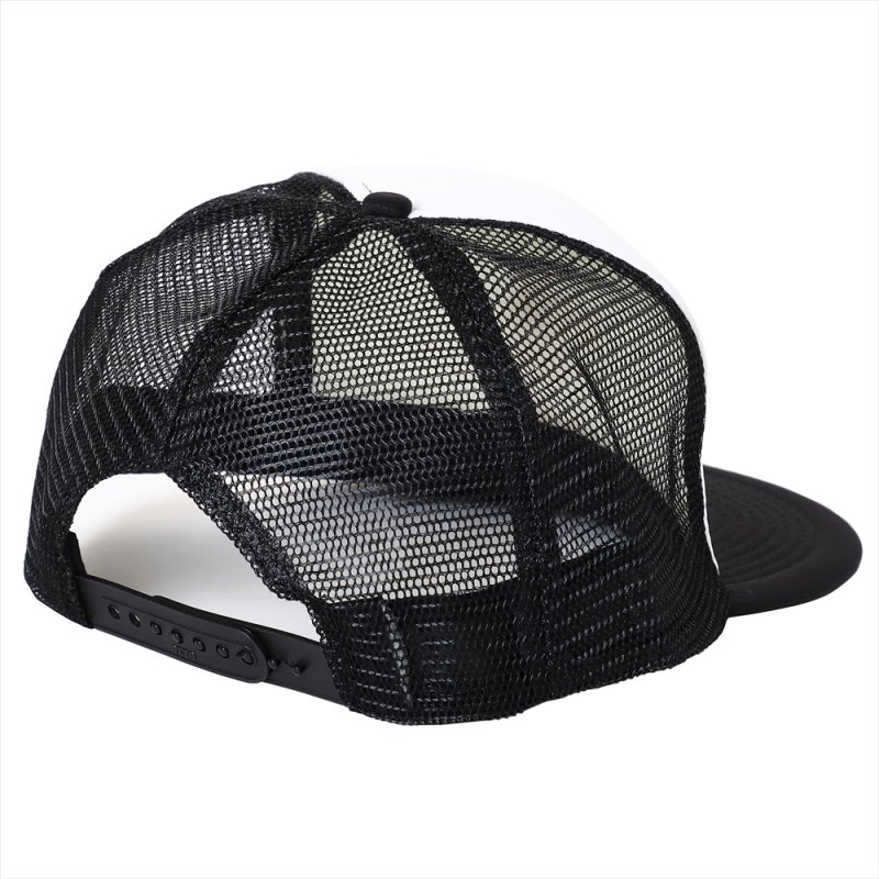 画像2: PORKCHOP/STENCIL CS MESH CAP（WHITE/BLACK）［メッシュキャップ-23秋冬］