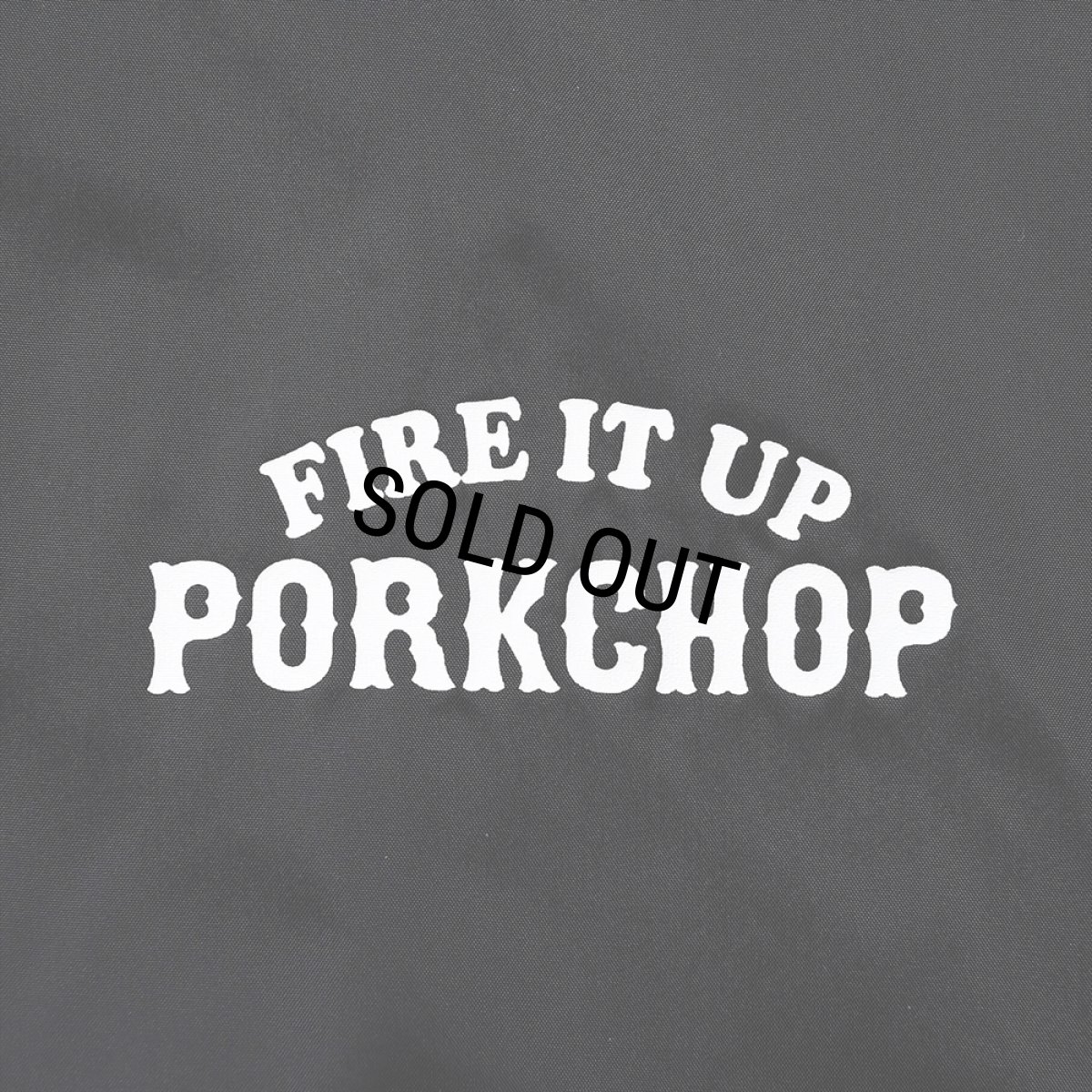 画像5: PORKCHOP/3D B&S COACH JKT（BLACK）［コーチJKT-23秋冬］ (5)