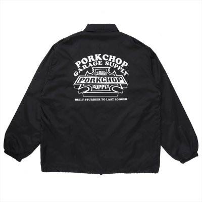 画像2: PORKCHOP/3D B&S COACH JKT（BLACK）［コーチJKT-23秋冬］