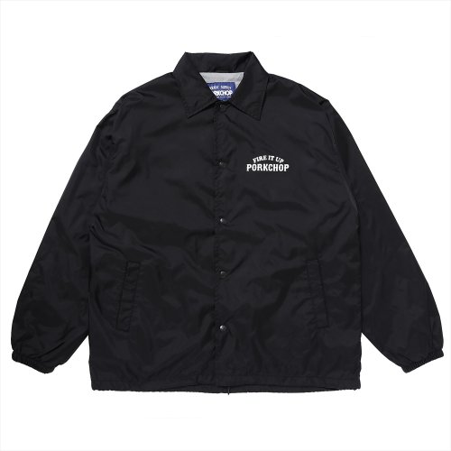 他の写真1: PORKCHOP/3D B&S COACH JKT（BLACK）［コーチJKT-23秋冬］
