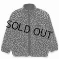 WACKO MARIA/REVERSIBLE LEOPARD BOA FLEECE JACKET（GRAY）［リバーシブルレオパードボアフリースJKT-23秋冬］