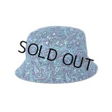 CHALLENGER/PAISLEY HAT（BLUE GRAY/PURPLE）［ペイズリーハット-24春夏］