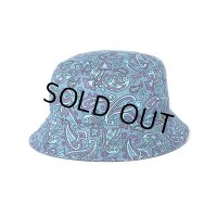 CHALLENGER/PAISLEY HAT（BLUE GRAY/PURPLE）［ペイズリーハット-24春夏］
