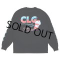 CHALLENGER/L/S ICECREAM TEE（BLACK）［プリント長袖T-24春夏］