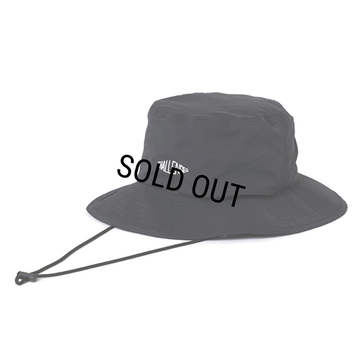 画像1: CHALLENGER/BEACH BUCKET HAT（BLACK）［ビーチバケットハット-24春夏］ (1)