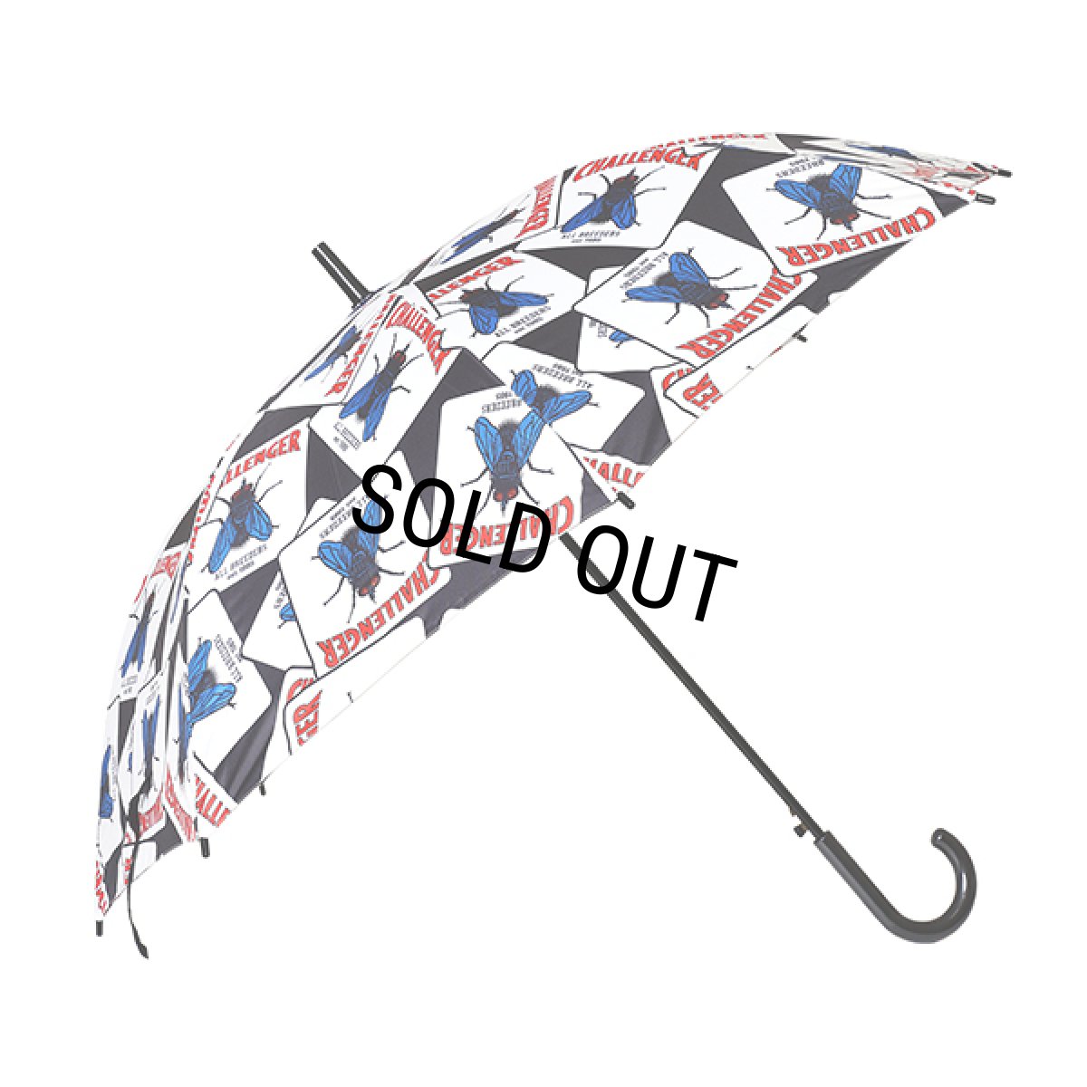 画像1: CHALLENGER/FLY UMBRELLA（BLACK）［フライアンブレラ-24春夏］ (1)