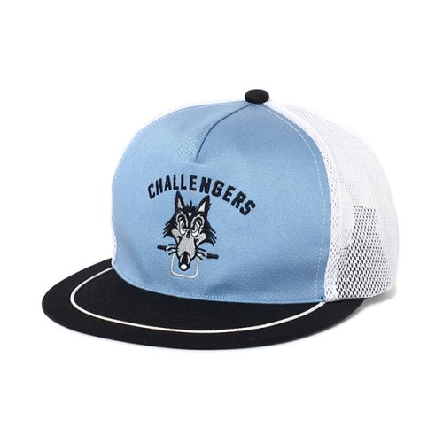 他の写真1: CHALLENGER/WOLF MC MESH CAP（BLUE GRAY）［ウルフMCメッシュキャップ-24春夏］