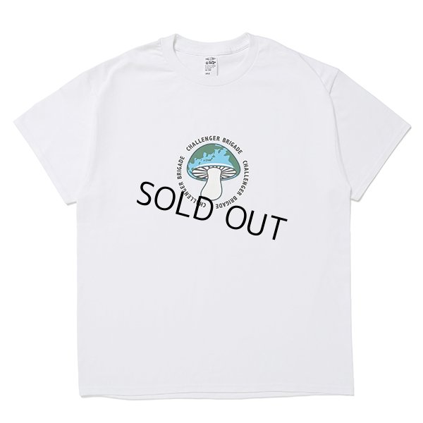 画像1: CHALLENGER/SHROOM TEE（WHITE）［プリントT-24春夏］