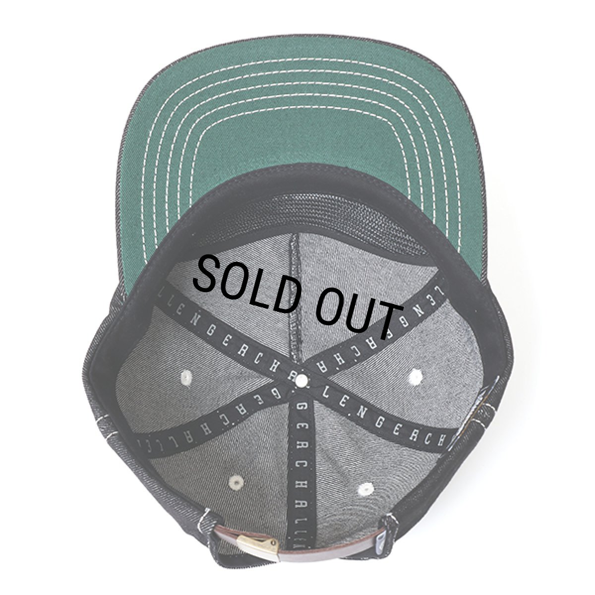 画像3: CHALLENGER/DENIM LOGO CAP（INDIGO）［デニムロゴキャップ-24春夏］ (3)