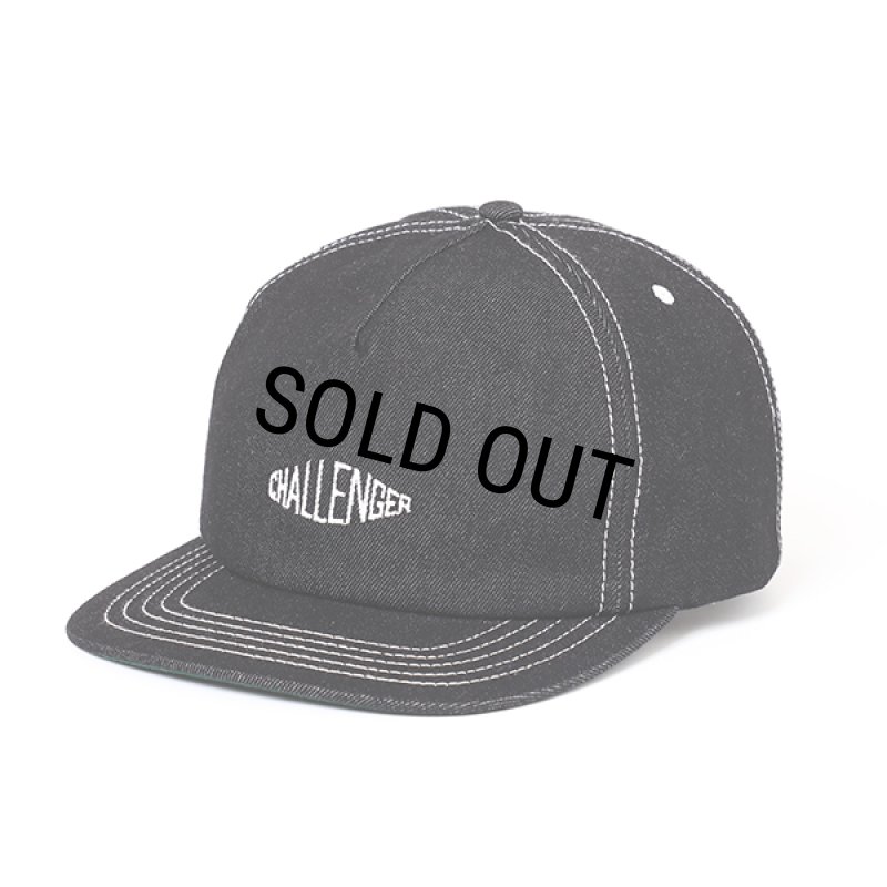 CHALLENGER/DENIM LOGO CAP（INDIGO）［デニムロゴキャップ-24春夏