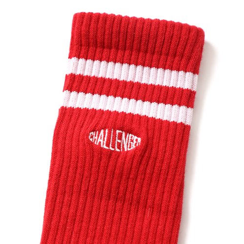 他の写真3: CHALLENGER/SKULL FOOT SOCKS（RED）［スカルフットソックス-24春夏］