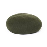 CHALLENGER/COTTON BERET（OLIVE）［コットンベレー帽-24春夏］