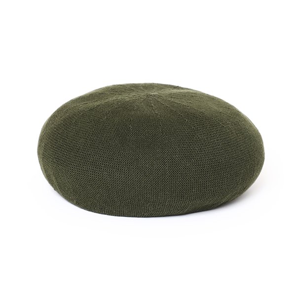 画像1: CHALLENGER/COTTON BERET（OLIVE）［コットンベレー帽-24春夏］