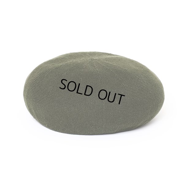画像1: CHALLENGER/COTTON BERET（OLIVE）［コットンベレー帽-24春夏］