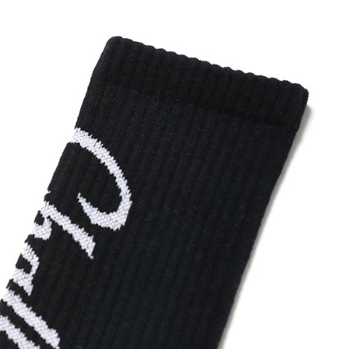 他の写真3: CHALLENGER/VERTICAL LOGO SOCKS（BLACK）［ヴァーティカルロゴソックス-24春夏］