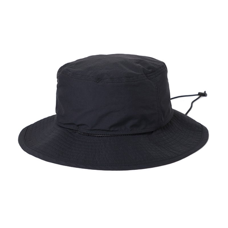 画像2: CHALLENGER/BEACH BUCKET HAT（BLACK）［ビーチバケットハット-24春夏］