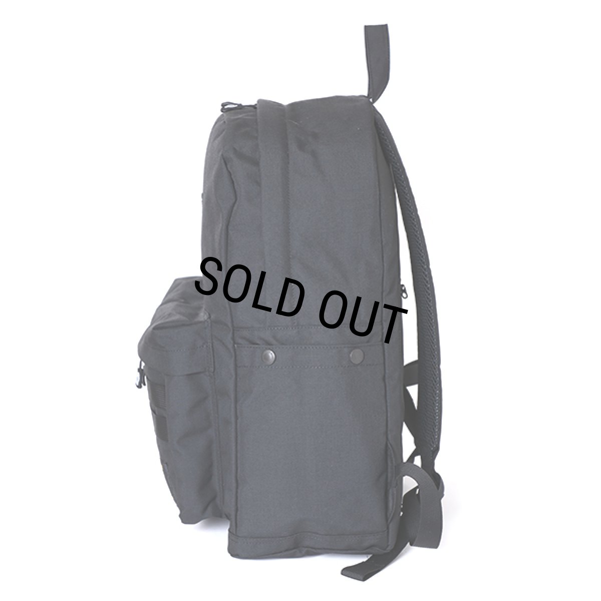 画像3: CHALLENGER/MILITARY BACKPACK（BLACK）［ミリタリーバックパック-24春夏］ (3)