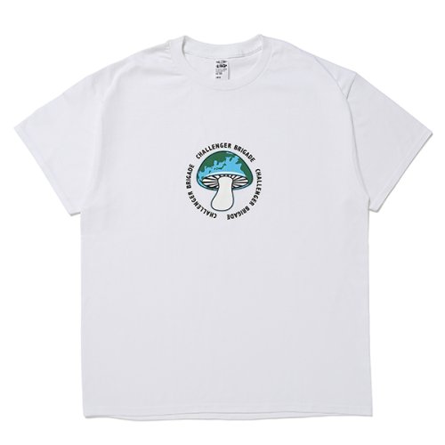 他の写真1: CHALLENGER/SHROOM TEE（WHITE）［プリントT-24春夏］