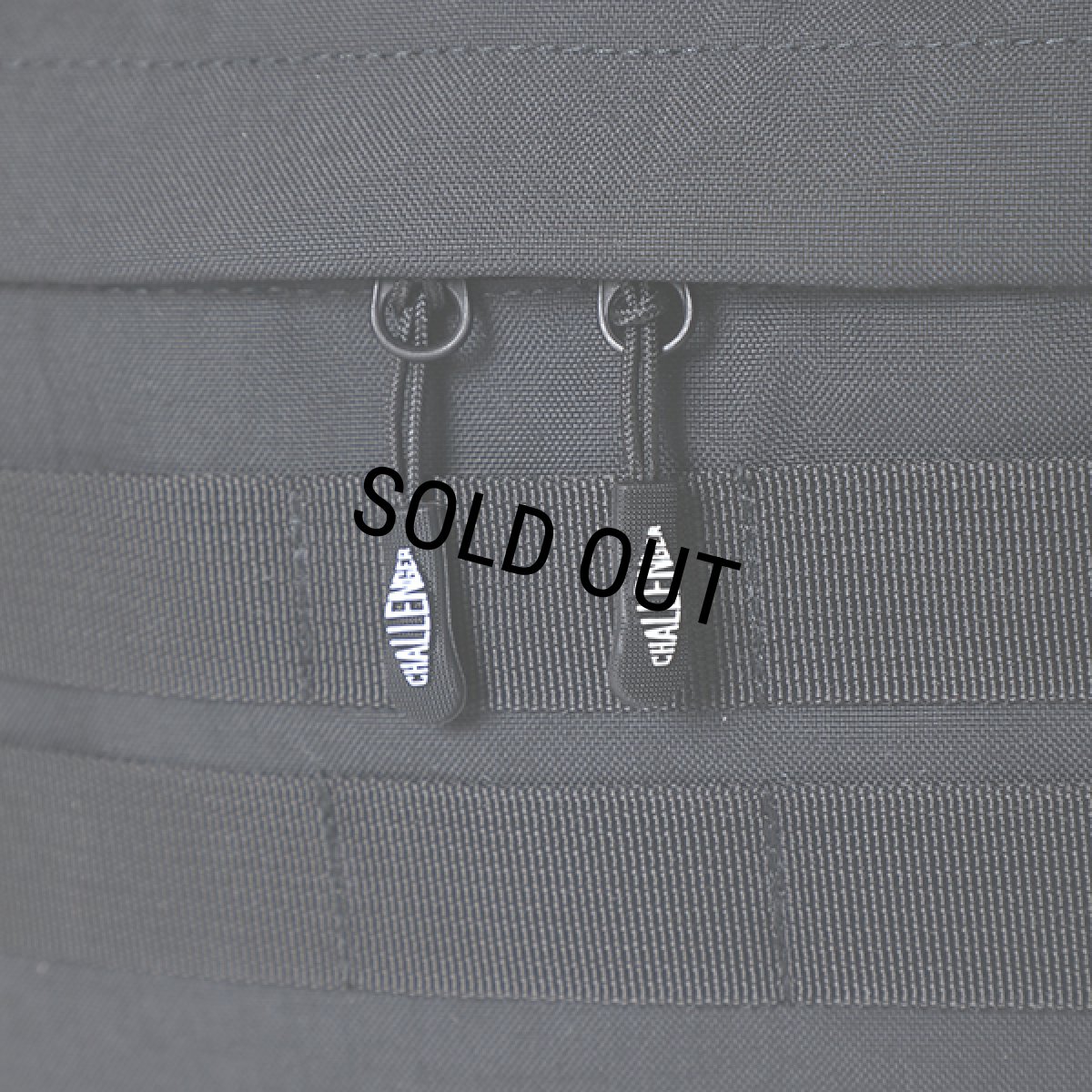 画像8: CHALLENGER/MILITARY BACKPACK（BLACK）［ミリタリーバックパック-24春夏］ (8)