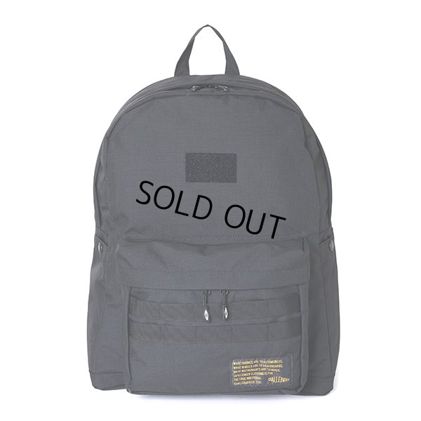 画像1: CHALLENGER/MILITARY BACKPACK（BLACK）［ミリタリーバックパック-24春夏］