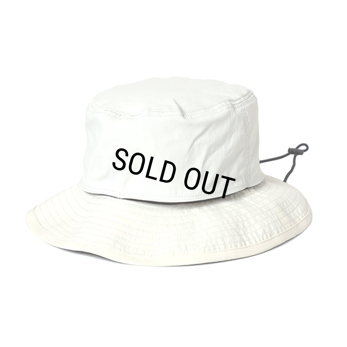 画像2: CHALLENGER/BEACH BUCKET HAT（WHITE）［ビーチバケットハット-24春夏］ (2)