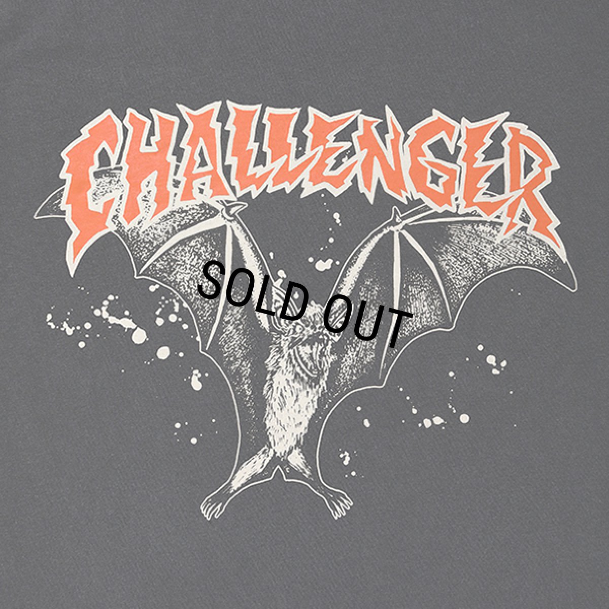 画像3: CHALLENGER/BAT TEE（BLACK）［プリントT-24春夏］ (3)