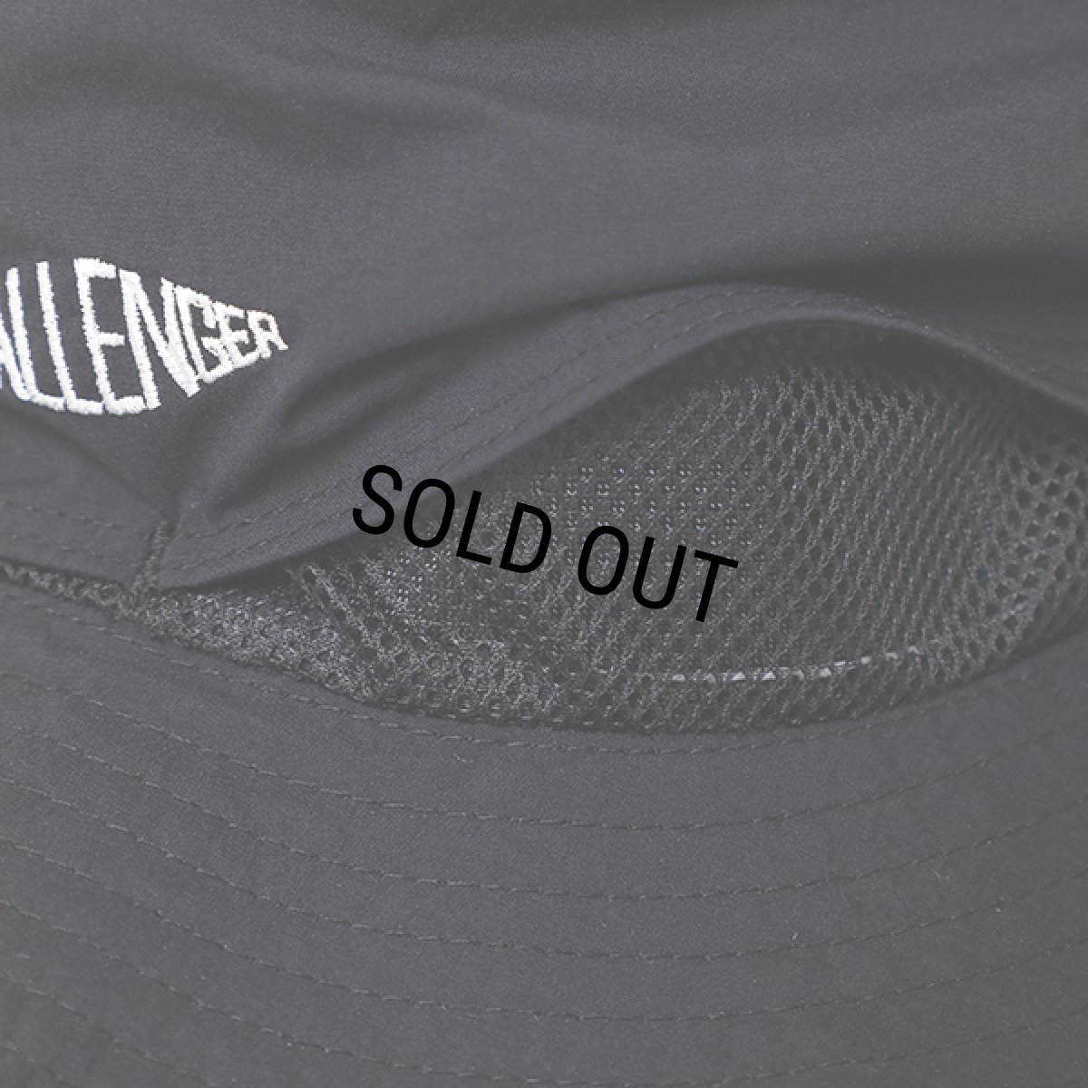 画像6: CHALLENGER/BEACH BUCKET HAT（BLACK）［ビーチバケットハット-24春夏］ (6)