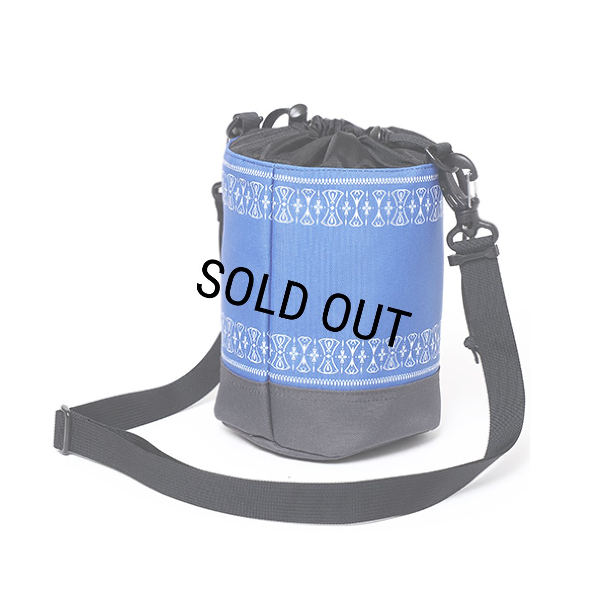 画像2: CHALLENGER/BANDANA KINCHAKU（BLUE）［バンダナ巾着-24春夏］ (2)