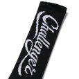 画像2: CHALLENGER/VERTICAL LOGO SOCKS（BLACK）［ヴァーティカルロゴソックス-24春夏］ (2)