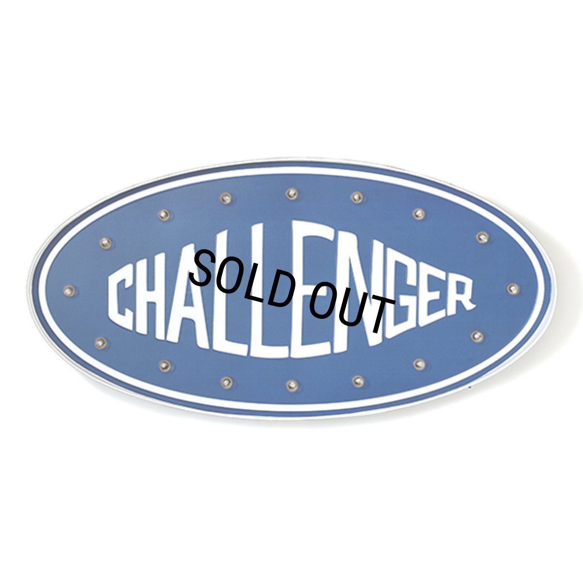 画像2: CHALLENGER/LIGHTNING SIGNBOARD（BLUE）［ライトニングサインボード-24春夏］ (2)