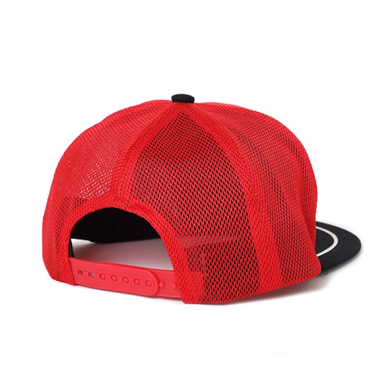 画像2: CHALLENGER/WOLF MC MESH CAP（RED）［ウルフMCメッシュキャップ-24春夏］