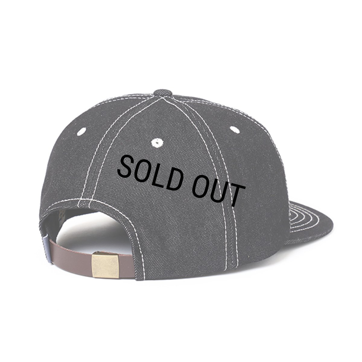 画像2: CHALLENGER/DENIM LOGO CAP（INDIGO）［デニムロゴキャップ-24春夏］ (2)