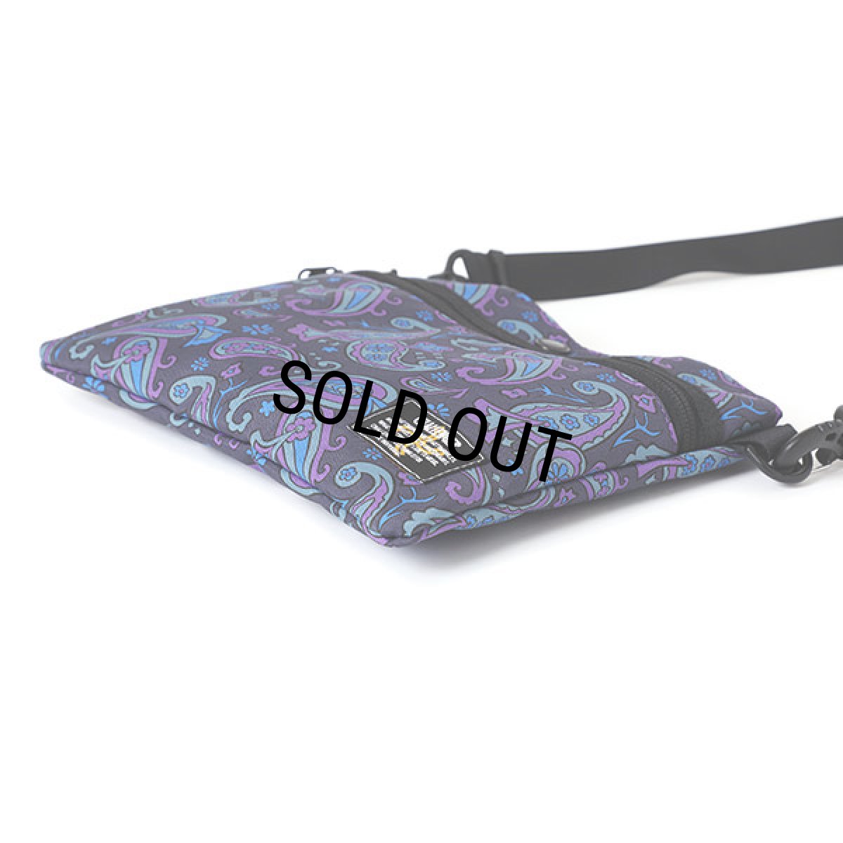 画像3: CHALLENGER/PAISLEY SACOCHE（CHARCOAL/PURPLE）［ペイズリーサコッシュ-24春夏］ (3)