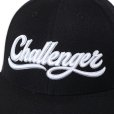 画像4: CHALLENGER/SCRIPT BASEBALL CAP（BLACK）［スクリプトB.Bキャップ-24春夏］