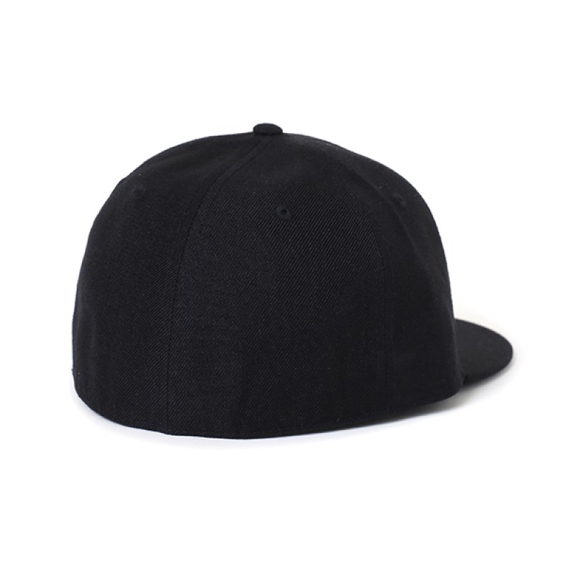 画像2: CHALLENGER/SCRIPT BASEBALL CAP（BLACK）［スクリプトB.Bキャップ-24春夏］