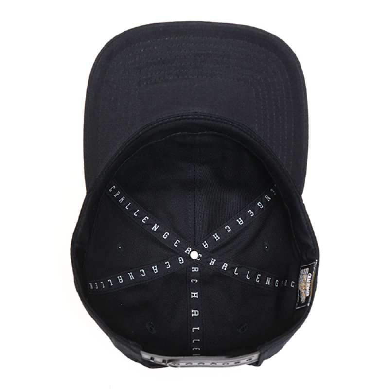 画像3: CHALLENGER/WOLF FIELD CAP（BLACK）［ウルフフィールドキャップ-24春夏］