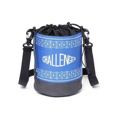 画像1: CHALLENGER/BANDANA KINCHAKU（BLUE）［バンダナ巾着-24春夏］