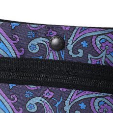 画像6: CHALLENGER/PAISLEY SACOCHE（CHARCOAL/PURPLE）［ペイズリーサコッシュ-24春夏］ (6)