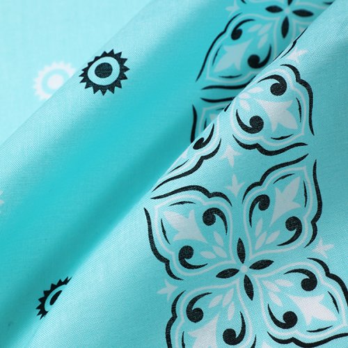 他の写真3: CHALLENGER/HIBISCUS BANDANA（LT BLUE）［ハイビスカスバンダナ-24春夏］