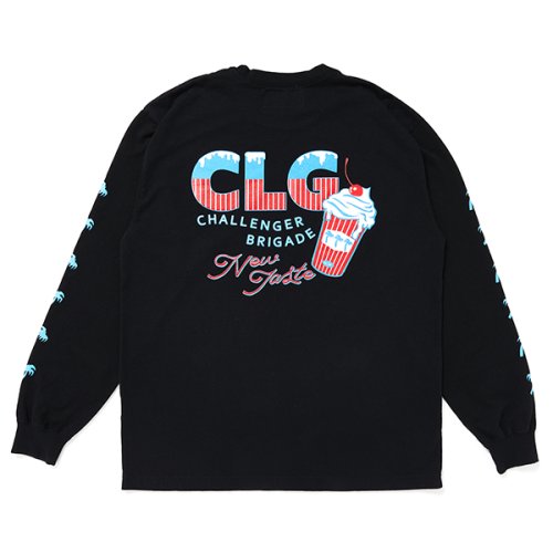 他の写真2: CHALLENGER/L/S ICECREAM TEE（BLACK）［プリント長袖T-24春夏］