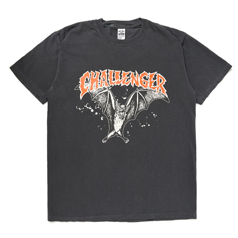 画像1: CHALLENGER/BAT TEE（BLACK）［プリントT-24春夏］