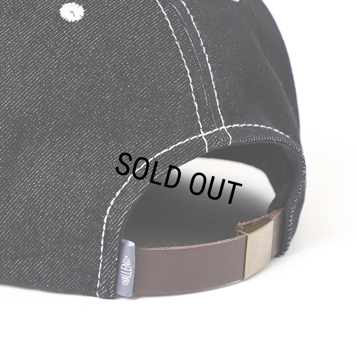 画像6: CHALLENGER/DENIM LOGO CAP（INDIGO）［デニムロゴキャップ-24春夏］ (6)