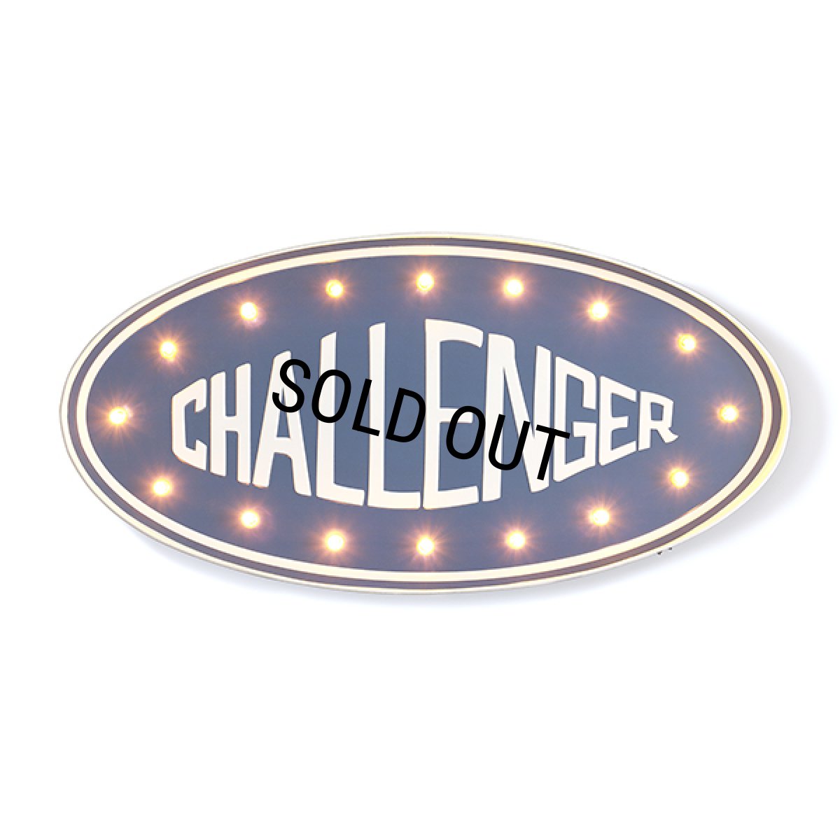 画像1: CHALLENGER/LIGHTNING SIGNBOARD（BLUE）［ライトニングサインボード-24春夏］ (1)