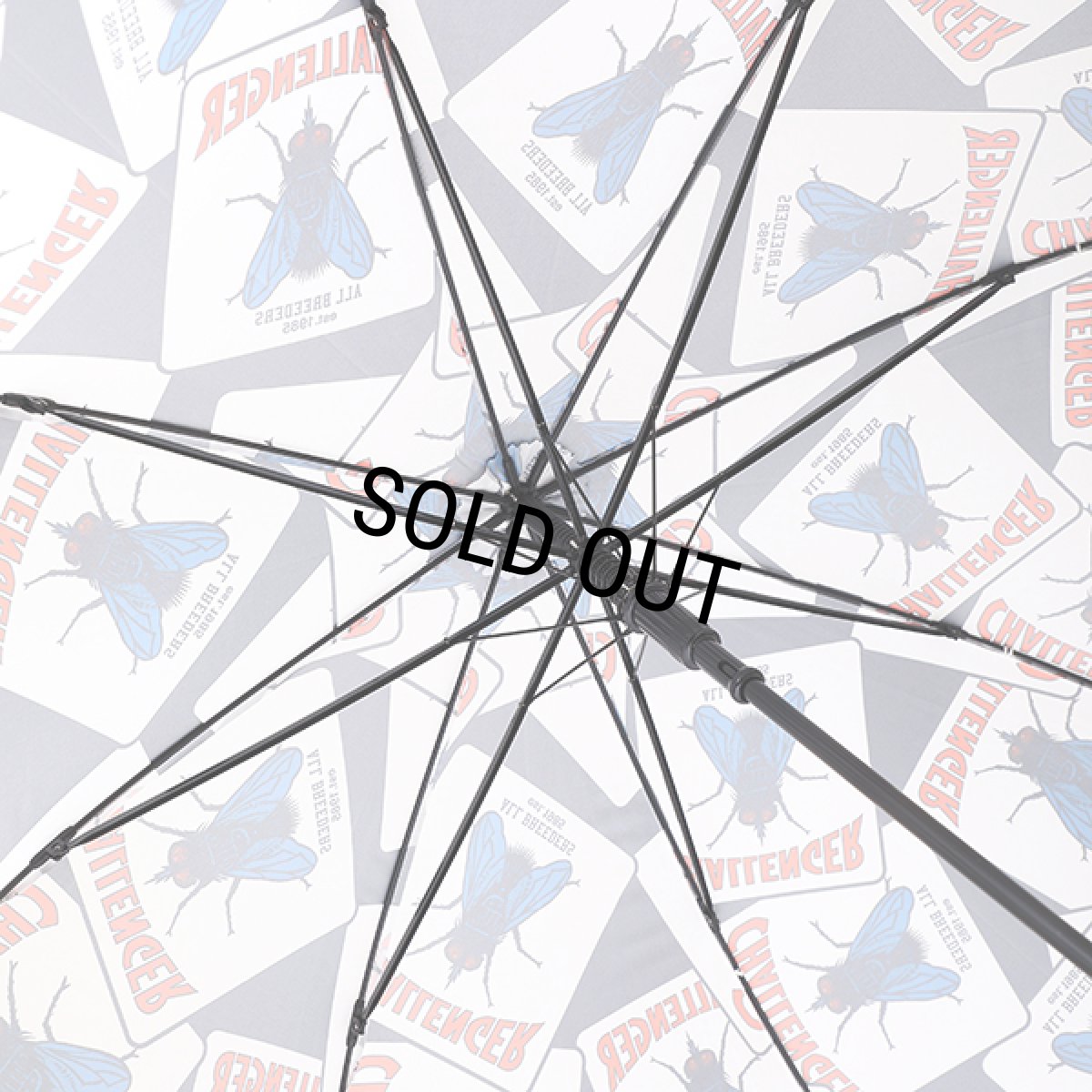 画像8: CHALLENGER/FLY UMBRELLA（BLACK）［フライアンブレラ-24春夏］ (8)