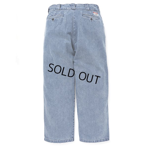 画像2: CHALLENGER/DENIM TROUSERS PANTS（WASHED INDIGO）［デニムトラウザース-24春夏］