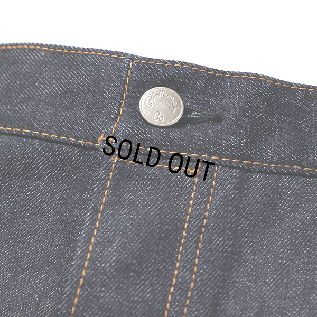 画像4: CHALLENGER/WIDE DENIM PANTS（INDIGO）［ワイドデニムパンツ-24春夏］ (4)