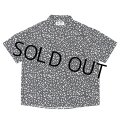 CHALLENGER/S/S CHIP PRINTED SHIRT（BLACK）［チッププリントシャツ-24春夏］