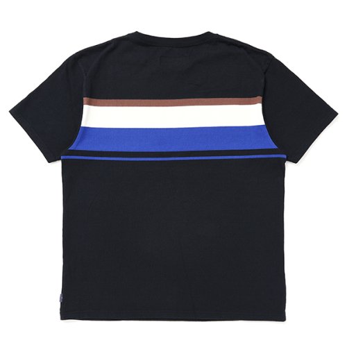 他の写真2: CHALLENGER/S/S MULTI BORDER TEE（BLACK）［マルチボーダーT-24春夏］