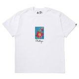 CHALLENGER/FLOWER TEE（WHITE）［プリントT-24春夏］